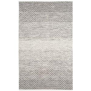 Safavieh Montauk Ombre Rug - 3-ft x 5-ft - Cotton - Light Gray/Ivory