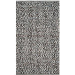 Safavieh Montauk Solid Rug - 3-ft x 5-ft - Cotton - Blue/Multi