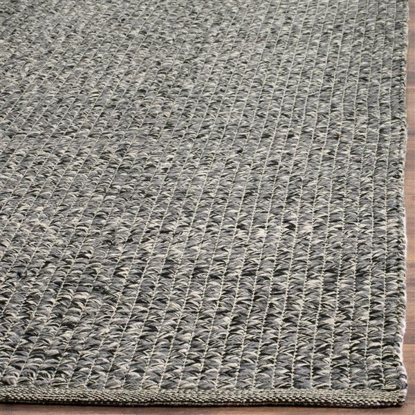 Safavieh Montauk Solid Rug - 2.3-ft x 7-ft - Cotton - Gray/Multi