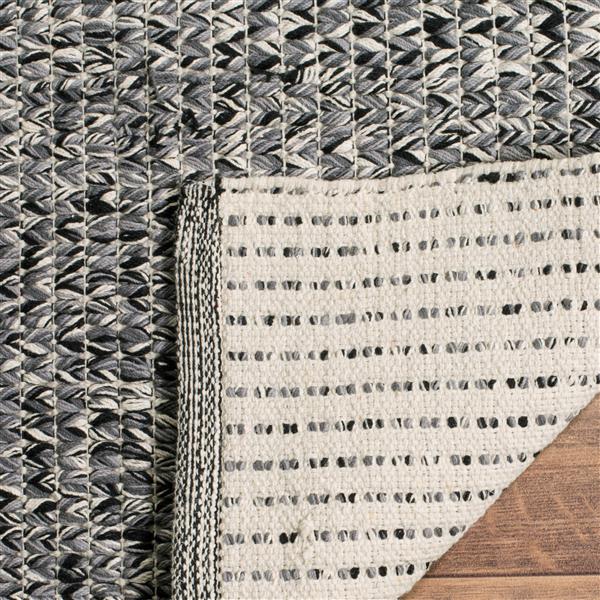 Safavieh Montauk Solid Rug - 2.3-ft x 7-ft - Cotton - Gray/Multi