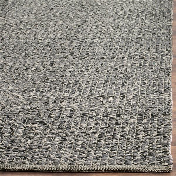 Safavieh Montauk Solid Rug - 4-ft x 6-ft - Cotton - Gray/Multi