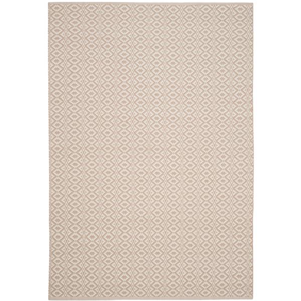 Safavieh Montauk Geometric Rug - 5-ft x 7-ft - Cotton - Ivory/Beige