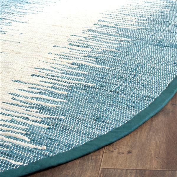 Safavieh Montauk Stripe Rug - 3-ft x 5-ft - Cotton - Blue