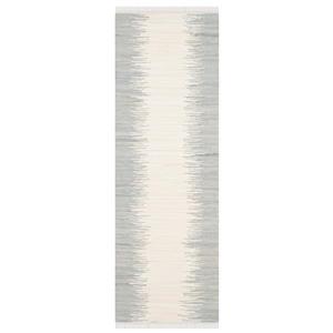 Safavieh Montauk Stripe Rug - 2.3-ft x 6-ft - Cotton - Gray