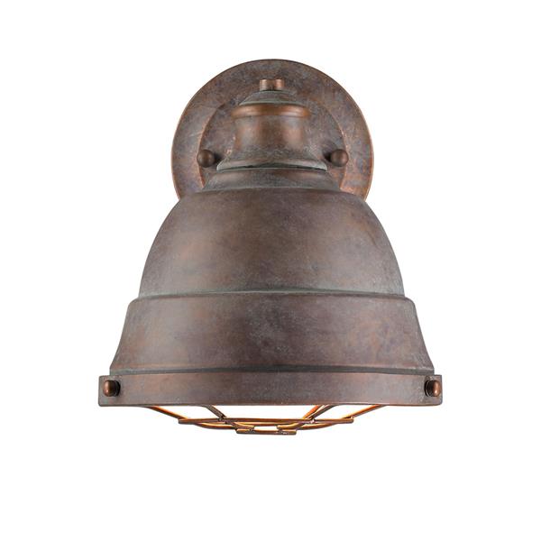 Golden Lighting Bartlett 1 Light Wall Sconce in Copper Patina