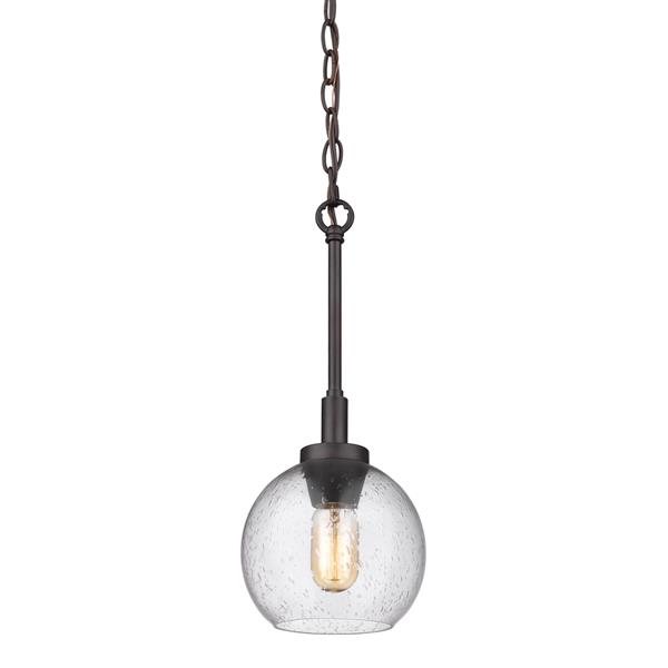 Golden Lighting Galveston Mini Pendant Light - Rubbed Bronze