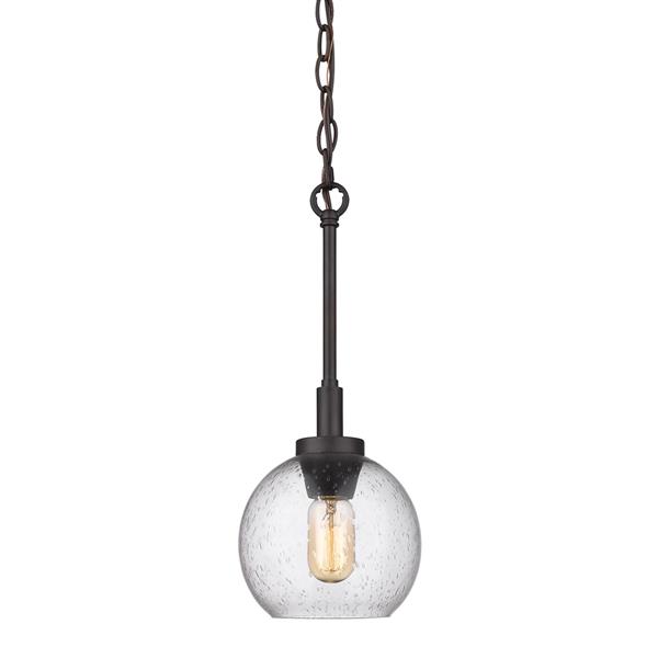 Golden Lighting Galveston Mini Pendant Light - Rubbed Bronze