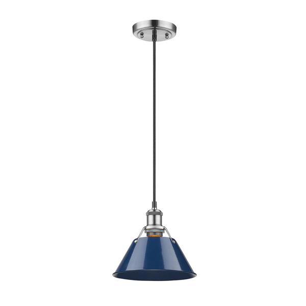 Golden Lighting Orwell PW Mini Pendant Light - Pewter