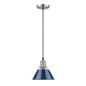 Golden Lighting Orwell PW Mini Pendant Light - Pewter