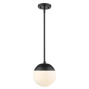 Golden Lighting Dixon Small Pendant Light - Black