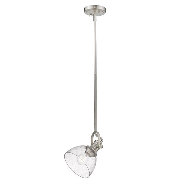 Golden Lighting Hines Mini Pendant Light - Pewter