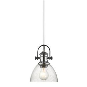 Golden Lighting Hines Mini Pendant Light - Chrome