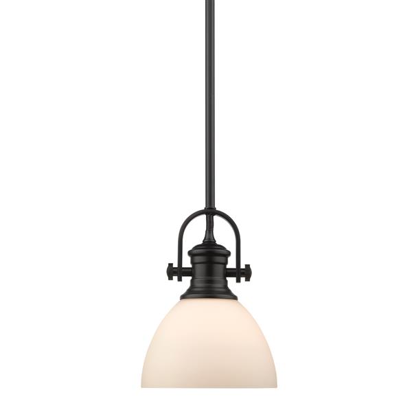 Golden Lighting Hines Mini Pendant Light - Black