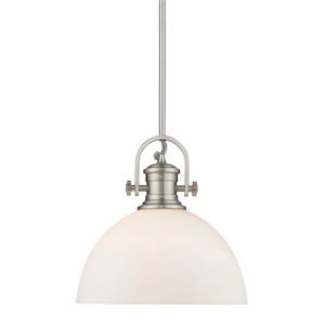 Golden Lighting Hines 1-Light Pendant Light - Pewter