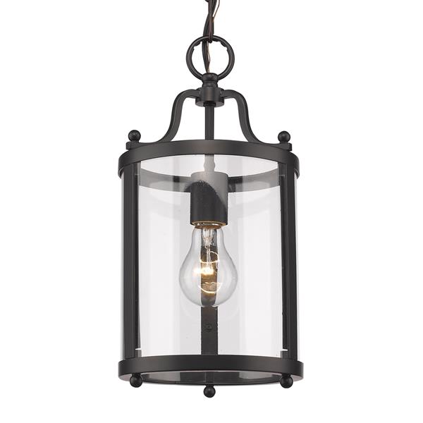 Golden Lighting Payton Mini Pendant Light - Black