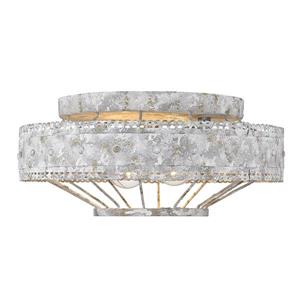 Golden Lighting Ferris Flush Mount Light - Oyster