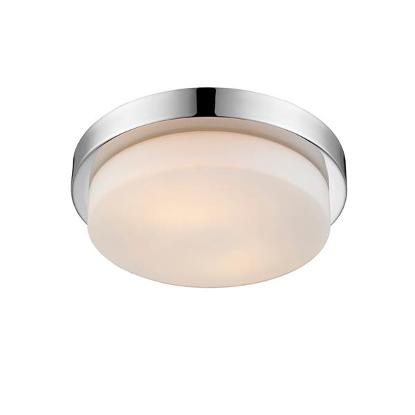 Golden Lighting Flush Mount Light - Chrome