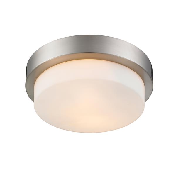 Golden Lighting Flush Mount Light - Pewter