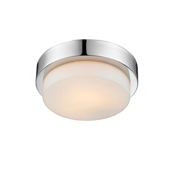 Golden Lighting Flush Mount Light - Chrome