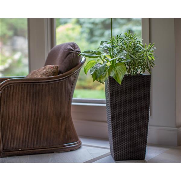 rona wicker planter