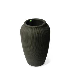 Algreen Products Wicker Self-Watering Planter - 24" x 15.5" - Brownstone