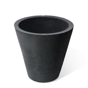 Algreen Products Crete Self-Watering Planter - 26.5-in x 26-in - Black