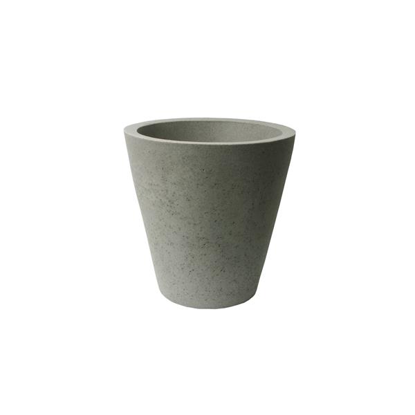 Algreen Products Crete Self-Watering Planter - 16.5-in x 16-in - Taupe