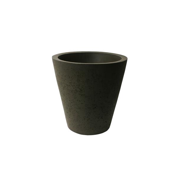 Algreen Products Crete Self-Watering Planter - 16.5-in x 16-in - Brownstone