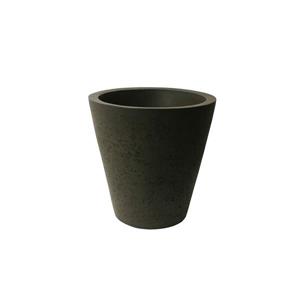 Algreen Products Crete Self-Watering Planter - 16.5-in x 16-in - Brownstone