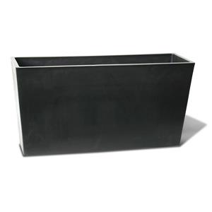 Algreen Products Valencia Patio Planter - 31-in x 15.6-in - Black