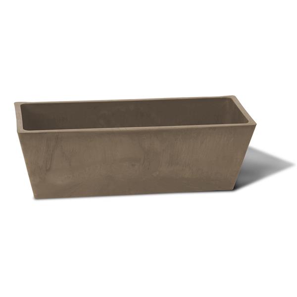 Algreen Products Valencia Windowsill Planter - 20-in x 6.5-in - Taupe