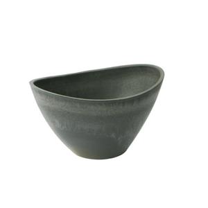 Algreen Products Valencia Bowl Planter - 10" - Composite - Charcoal