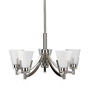 Russell Lighting Summit Pendant light - 5-light - Chrome