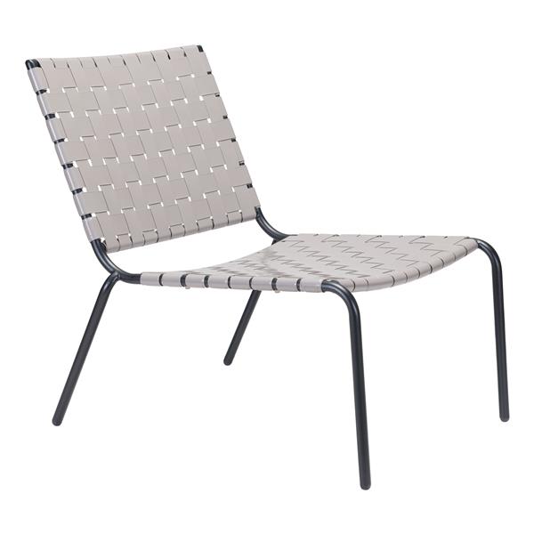 Zuo Modern Beckett Outdoor Lounge Chair 26 4 In Light Grey 703905 Rona Zuo Modern Beckett Outdoor Lounge Chair, Zuo Outdoor Furniture