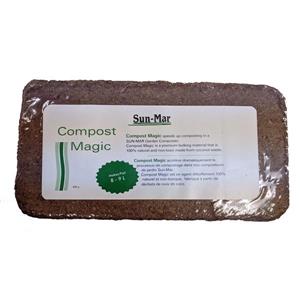 Sun-Mar Compost Magic - 6 Bricks of 600 g