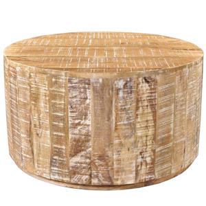 Worldwide Home Furnishings Coffee Table - 32.75-in x 17.75-in - Wood - Natural