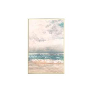 Stella.B Decor Providence 1 Framed Canvas Champaign Frame - 20-in x 30-in