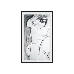 Stella.B Decor LAVIRANI Framed Print with Black Frame - 26-in x 42-in