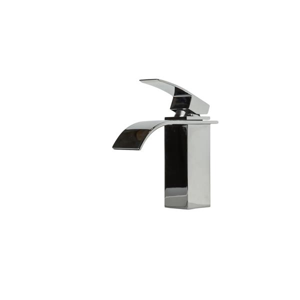 Robinet de salle de bain Waterfall, chrome