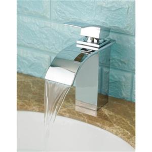 Robinet de salle de bain Waterfall, chrome