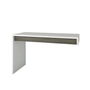 Nexera Contemporary Reversible Desk Panel - Grey/White