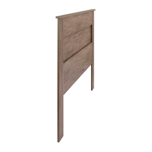 Prepac Drifted Grey King Flat Panel Headboard