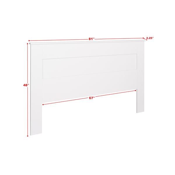 Prepac flat deals panel headboard