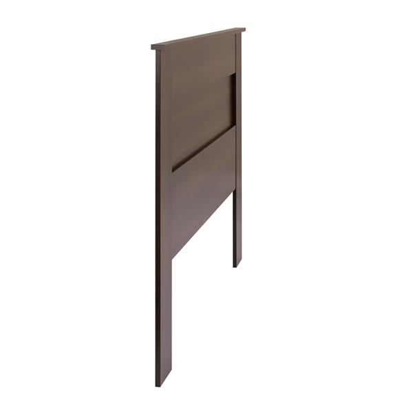 Prepac Queen Flat Panel Headboard - Espresso