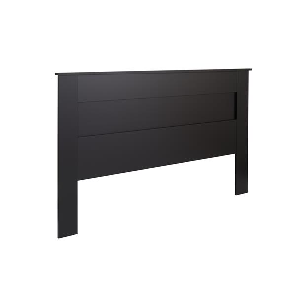 Prepac King Flat Panel Headboard, Black