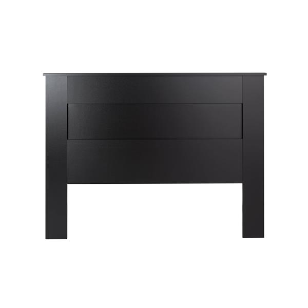 Prepac Queen Flat Panel Headboard, Black