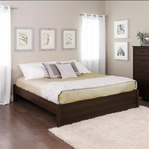 Prepac Select 4 Post Platform Bed, Wood Platform Bed Frame Canada