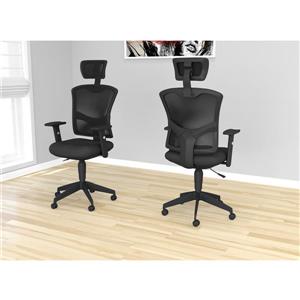 Safdie & Co. Executive Office Chair Mesh Multi Position - Black