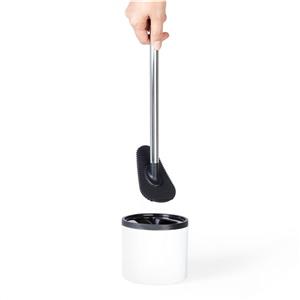 Better Living LOOEEGEE Hygienic Toilet Squeegee - Black & Chrome