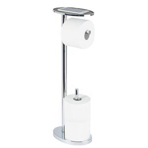 Better Living OVO 25.6-in Chrome Toilet Caddy